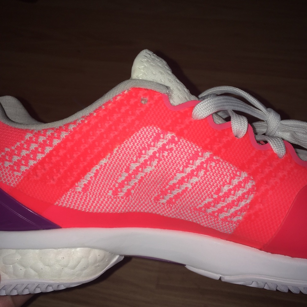 NWT Adidas Stella McCartney Barricade Tennis Shoes - Picture 5 of 13